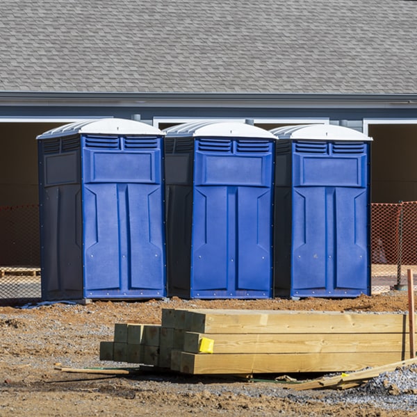 how can i report damages or issues with the porta potties during my rental period in Alabaster Alabama